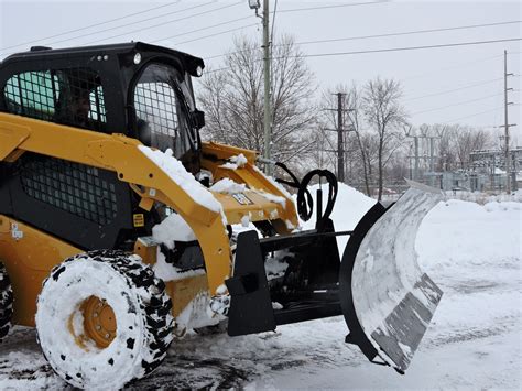 skid steer manual snow blade|used skid steer snow blade.